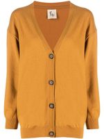 PAULA cardigan boutonné en cachemire - Orange