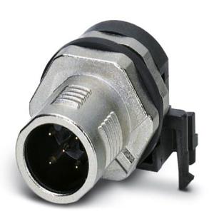 Phoenix Contact 1436602 Sensor/actuator steekconnector M12 Aantal polen: 5 Stekker, inbouw 10 stuk(s)