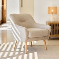 Kave Home Fauteuil Candela - Beige