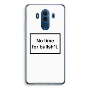 No time: Huawei Mate 10 Pro Transparant Hoesje