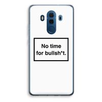 No time: Huawei Mate 10 Pro Transparant Hoesje - thumbnail