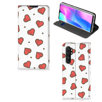 Xiaomi Mi Note 10 Lite Hoesje met Magneet Hearts