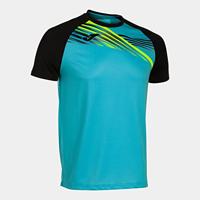 T-shirt met korte mouwen Elite x Neon Turquoise, zwart