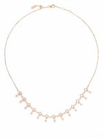 Djula collier ras-du-cou en or rose 18ct orné de diamants