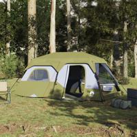 Tent 9-persoons 441x288x217 cm groen