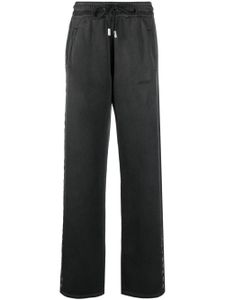 Off-White eyelet-detail track pants - Noir