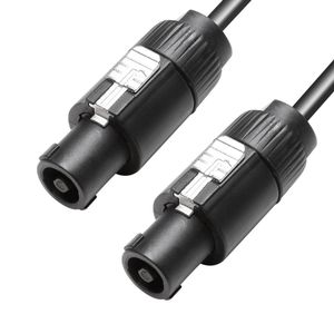 LD Systems Speakon/Speakon, 8m audio kabel Zwart