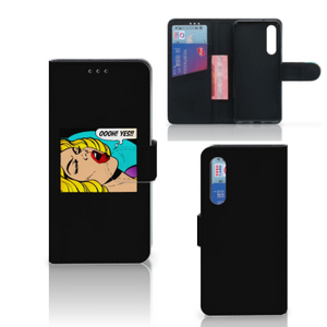 Xiaomi Mi 9 SE Wallet Case met Pasjes Popart Oh Yes