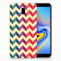 Samsung Galaxy J6 Plus (2018) TPU bumper Zigzag Multi Color