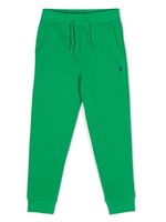 Ralph Lauren Kids pantalon de jogging à lien de resserrage - Vert