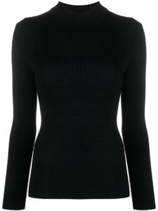 ISABEL MARANT ribbed-knit roll-neck jumper - Noir