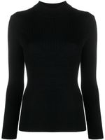 ISABEL MARANT ribbed-knit roll-neck jumper - Noir