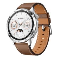 HUAWEI WATCH GT 4 Smart Watch - Batterijduur tot 2 weken Fitness Tracker - Compatibel met Android en iOS - Gezondheidsmonitoring met Pulse Wave Aritmie Analyse - GPS Geïntegreerd - 46 mm Leer Bruin