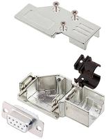 Encitech DCMR09-FK-DMS-W-K 6355-8065-31 D-SUB Buchsenleisten-Set 90° Polzahl: 9 Lötkelch 1 pc(s)