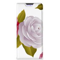 Xiaomi Redmi Note 10 Pro Smart Cover Roses - thumbnail