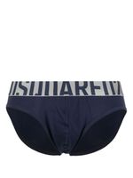 DSQUARED2 slip à patch logo - Bleu - thumbnail