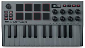 Akai Professional MPK Mini MK3 Special Edition Grey MIDI keyboard