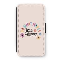 Happy days: iPhone XS Flip Hoesje - thumbnail