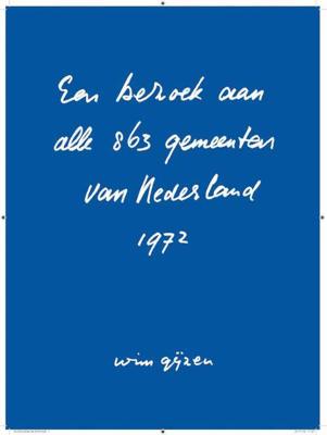 Een bezoek aan alle 863 gemeenten van Nederland - 1972 - Wim Gijzen - Paperback (9789062169832)