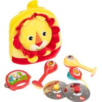 Fisher-Price Rugzak Leeuw met 4 instrumenten - thumbnail