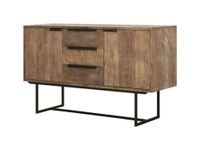 DTP Home Dressoir Odeon Teakhout, 139 x 84cm - Bruin - thumbnail