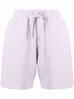 Nanushka short en coton biologique à lien de resserrage - Violet