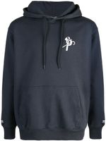 Palace sweat à capuche à motif monogrammé - Noir