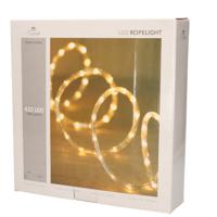 Kerstverlichting lichtslang - 432 led lampjes - warm wit - 18 m - transparant - slangverlichting - thumbnail