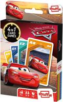 Shuffle kaartspel 4 in 1 Disney Pixar Cars karton 32 delig