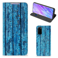 Samsung Galaxy S20 Book Wallet Case Wood Blue