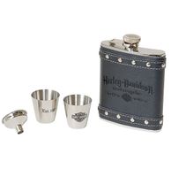 Harley-Davidson Motorcycles Flask Cadeau Set - thumbnail