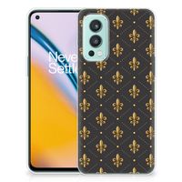 OnePlus Nord 2 5G TPU bumper Franse Lelie - thumbnail