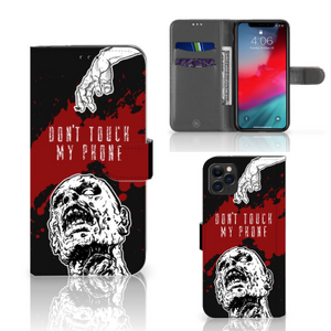 Apple iPhone 11 Pro Max Portemonnee Hoesje Zombie Blood