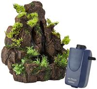 Aqua Della Twee-weg Bos Rock Aquarium Waterval