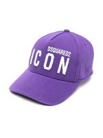 DSQUARED2 KIDS casquette à logo Icon brodé - Violet