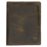 Leather Design Paspoort Portemonnee Hunter Groen