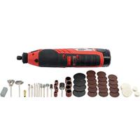 KUNZER 7AMS01 - accu-multischuurmachine voor fijne werkzaamheden - incl. 53-delige accessoires, accu en koffer