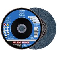 PFERD 67685186 PFF 180 Z50 SG POWER STEELOX Lamellenschuurschijf Diameter 180 mm Boordiameter 22.23 mm 10 stuk(s)