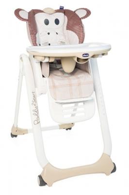 Chicco kinderstoel Polly 2 Start Monkey 88-107 cm staal Chicco kinderstoel Polly 2 Start Monkey 88-107 cm staal