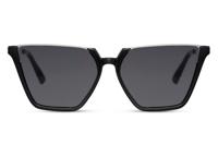 CWI zonnebril dames semi randloos cat. 3 zwart/zwart