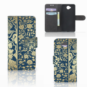 Microsoft Lumia 650 Hoesje Beige Flowers