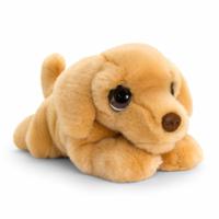 Keel Toys Knuffeldier Puppy Labrador hond - zachte pluche stof - premium knuffels - beige - 25 cm