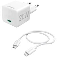 Hama USB-oplader 20 W Binnen, Thuis Uitgangsstroom (max.) 3000 mA Aantal uitgangen: 1 x USB-C - thumbnail