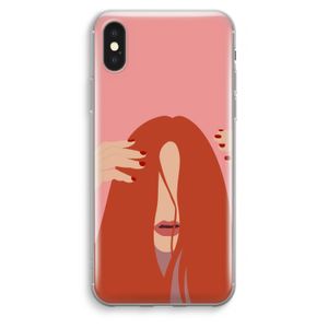 Woke up like this: iPhone XS Max Transparant Hoesje