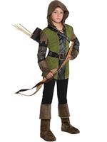 amscan 845714-55 Kind Jongens Prince of Thieves Fancy Dress Robin Hood Kostuum Outfit (Leeftijd 8-10 jaar)