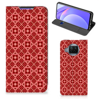 Xiaomi Mi 10T Lite Hoesje met Magneet Batik Rood