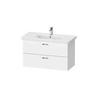 Duravit XBase wastafelonderkast 93x44,8 cm met 2 laden voor DuraStyle wastafel, matwit