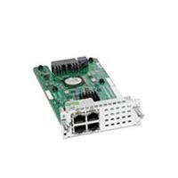 Cisco Network Interface Module uitbreidingsmodule Gigabit Ethernet x 4 voor Cisco 4451-X