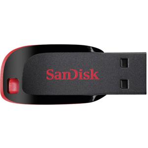 SanDisk Cruzer Blade USB flash drive 16 GB USB Type-A 2.0 Zwart, Rood