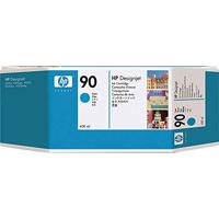 HP 90 Large Format Inktcartridge, Cyaan (C5061A) origineel van HP